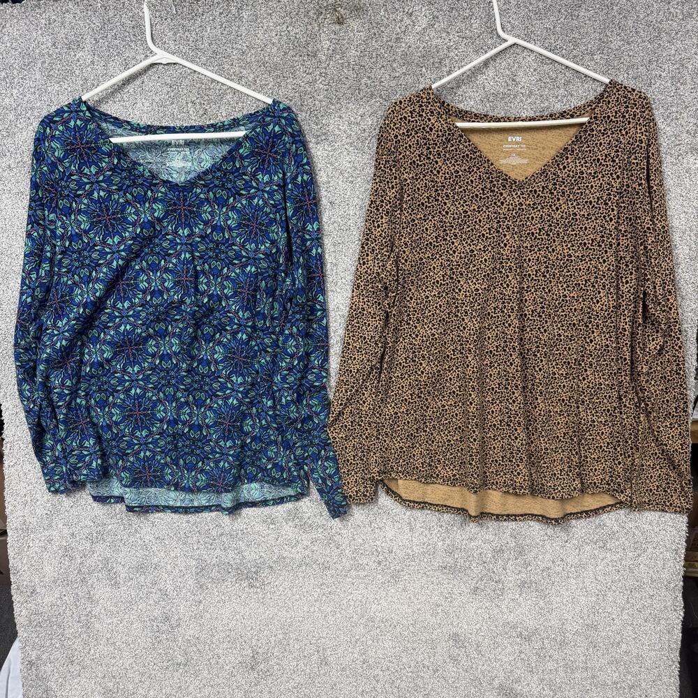 Evri T-Shirts Lot 2 1X Animalier Mob Wife Indie Sleaze Mandala Capsule Wardrobe